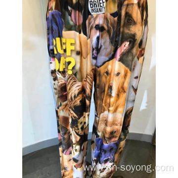 Men's Printed Lounge Pants Low MOQ